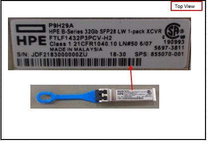 HPE SPS-B-series 32Gb SFP+ LW 1-pack XCVR