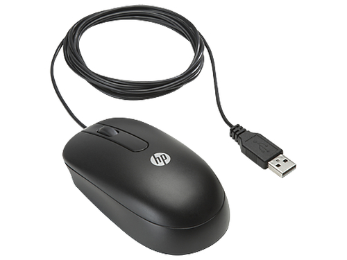 HP X900 Wired Mouse USB Optical 1000DPI Black Ambidextrous