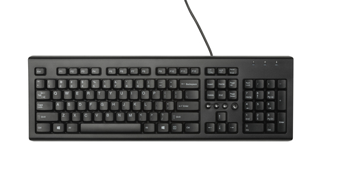 hp classic wired keyboard wz972aa