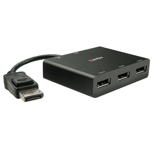 38429: Lindy 3 Port 4K DisplayPort Hub 