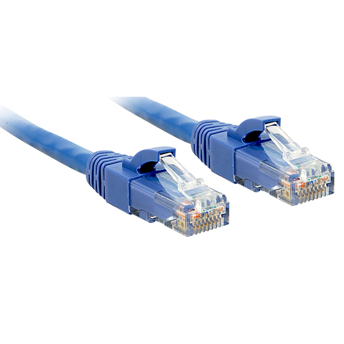 LINDY Basic Network Cable Cat 6 U/UTP 3 M Blue 