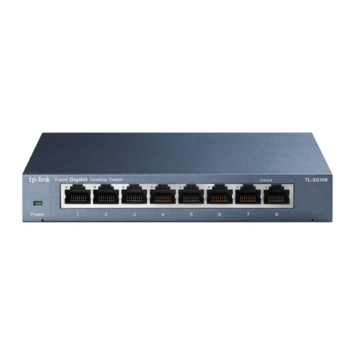 Tl Sg108 Tp Link 8 Port Gigabit Desktop Switch Convena Com