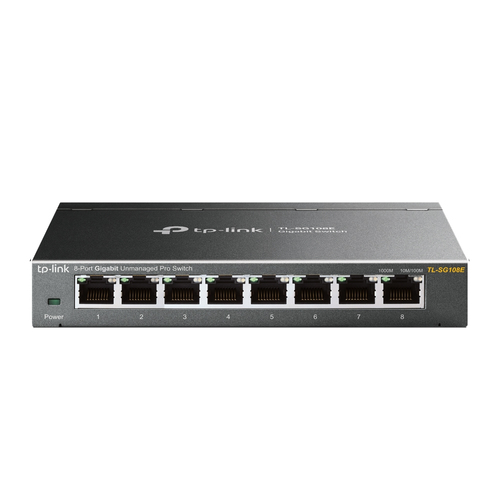 Tl Sg108e Tp Link 8 Port Gigabit Smart Switch Convena Com