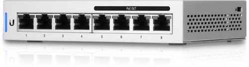 Ubiquiti US-8-60W UniFi 8 Port Managed GIgabit Switch with 4 802.3af PoE Ports 